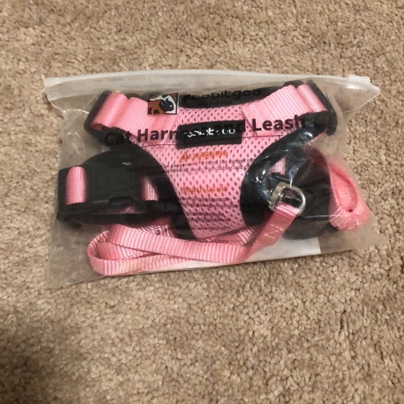 NWT Rabbit Goo cat leash and harness - Picture 4 of 4